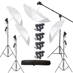 Hiffin Triple Holder Kit M 4 WOB Black Reflector Umbrella-picture-40