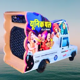 Toy Car & Speaker – Multi-Functional Music Car with LED Lights-image-2