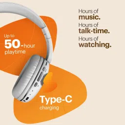 noise TWO with 50 Hours Playtime, Low latency (up to 41ms), and Dual pairing Wireless Bluetooth Headset image 3