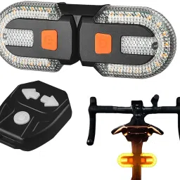Bicycle Turn Signals,Bright Bicycle Bicycle Indicator Rear Taillight LED Rear Break Light-image-5