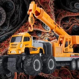 metal Toys Push and Go Automobile Bulldozer Construction-36