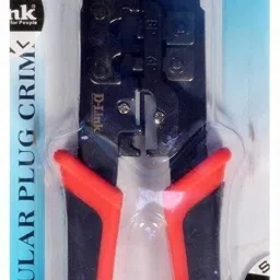 D-Link NTC-001 Dlink Crimping Tool Wire Cable Stripper Cutter RJ 45 LAN Modular Plugs Network Interface Card-47