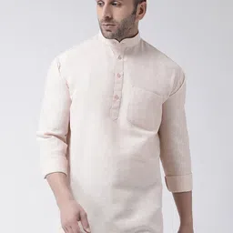 RIAG  Mandarin Collar Cotton Casual Straight Kurta-picture-10