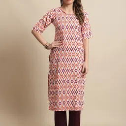 KALINI Ethnic Motif Printed Straight Kurta-picture-38