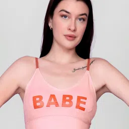 DEALSEVEN FASHION Typography Bra Full Coverage-18