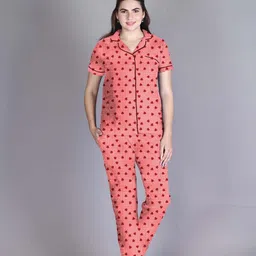 LYRA Printed Pure Cotton Night Suit-image-13