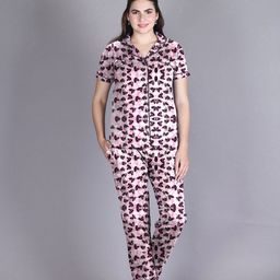 LYRA Printed Pure Cotton Night Suit-picture-35