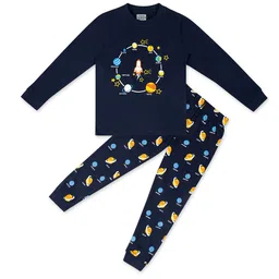 BAESD Kids Printed Pure Cotton Night Suit-61