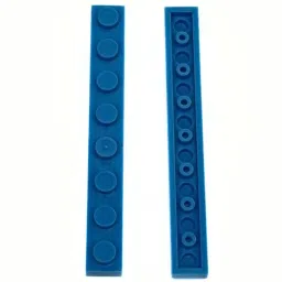 yellow tommy Building Plate 1x8 | Part 3460 | Compatible with Classic Bricks |Pack of 20| image 2