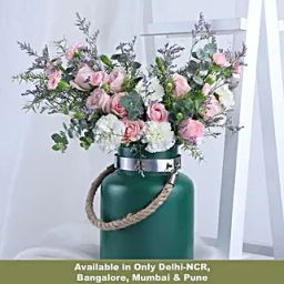 Carnation N Sweet Avalanche Floral Delight-image-6
