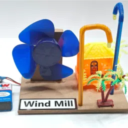 Wind Mill for Kids Science Project Working Model for School Student Experiment-9