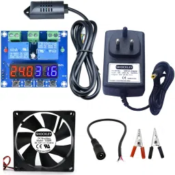 shockley XH-M452 Controller + ADAPTER + FAN + DC Female Jack + Alligator clips Multipurpose Controller-16