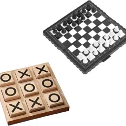 Chess & Tic-Tac Toe Combo 14 cm Chess Board-picture-40