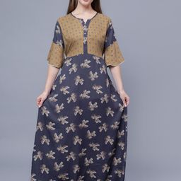 NIGHTSPREE Floral Printed Maxi Nightdress-picture-46