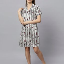ETC Printed Shirt Nightdress-picture-17
