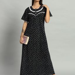 SEPHANI Printed Maxi Nightdress-image-42