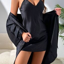 ETC Above Knee Length Nightdress-image-42