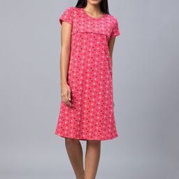 AV2 Printed Maternity Nightdress-image-46
