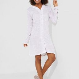 Aila Floral Printed V-Neck Nightdress-image-59