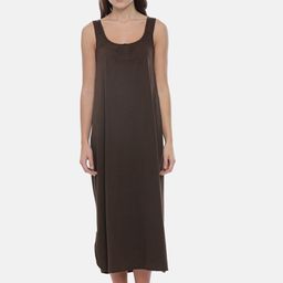 GOLDSTROMS Scoop Neck Pure Cotton Maxi Night Slip Dress-image-38