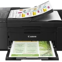 Canon E4570 All in One (Print, Scan, Copy) Multi-function Multi-function WiFi Color Inkjet Printer image 5