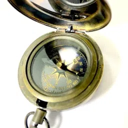 robin export company Nautical Pocket Push Button Compass Compass image 3