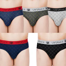 Pack of 5 Printed Men Brief-picture-25