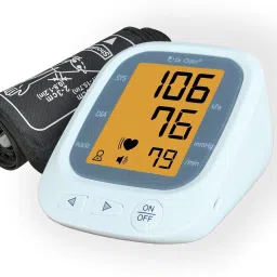Dr.Odin JN-163B Blood Pressure Checking Machine With Talking function, Large LCD Display USB Type-C Power Source, 2 Users, 2x99 Memory Storage, Compact & Efficient Bp Monitor-10