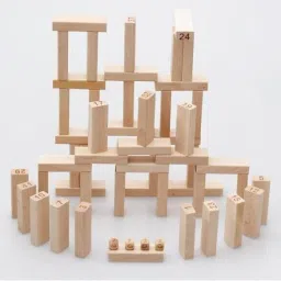 crazybuy Tumbling Tower Wooden Block Stacking Game image 3