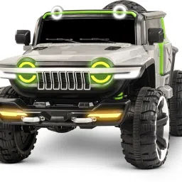 4X4 Heavy Duty 12V Electric Ride On Car For Kids With Remote Control 1-7Yrs Car Battery Operated Ride On-image-103