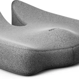 Ultimate Pro Seat Cushion for Hip & Tailbone Pain Relief- Light Grey Back / Lumbar Support-19