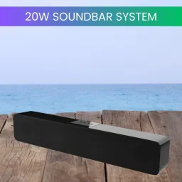 FRONY Bluetooth (PORTABLE HOME THEATER SOUNDBAR) Crystal Clear Sound, 5H. PaytimeC174 20 W Bluetooth Soundbar-image-71