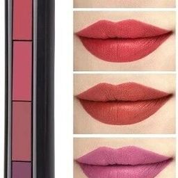 zukrave Beauty Professional 5in1 Matte Lipstick for Women, Red Edition-picture-39
