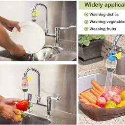 rhonnium Upgrade Universal Interface Faucet Filter (6-Layer Filtration) Faucet Nozzle image 2