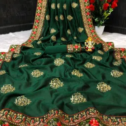 Self Design Bollywood Art Silk Saree-image-54