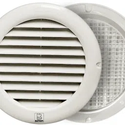 PVC 6" Round Vent Cap for Kitchen / Plumbing Vent Cap White Color for Home Decor Insect Net-image-17