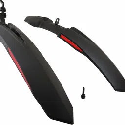 Bicycle Mudguard For Cycle Mountain Bikes Universal Size Stylish Reflective Tape Clip-on Front & Rear Fender-image-28