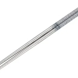Eating, Decorative Stainless Steel Japanese, Korean, Vietnamese, Chinese Chopstick-image-15