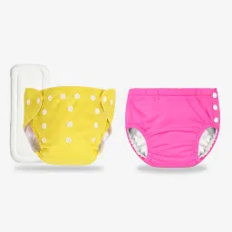 Combo of Baby Swim Diaper Waterproof Reusable Leakproof Adjustable Pool Swimsuit-27