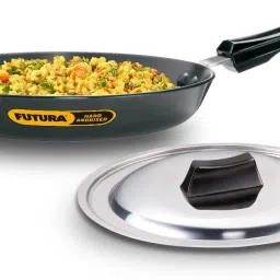 Futura Frying (IAF24S) Fry Pan 25 cm diameter with Lid 1 L capacity-image-63