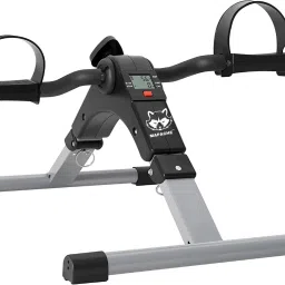 Imported Mini Pedal Cycle for Home Exercises Grey Mini Pedal Exerciser Cycle-43