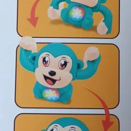 Tumbling Rolling Monkey With Voice Sensor, Light, Music & Rotating Arms126-image-83