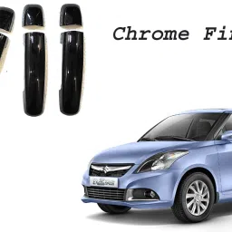 Car black chrome Plated door handle catch cover for Maruti Swift Dzire (2010-16) Car Grab Handle Cover-24