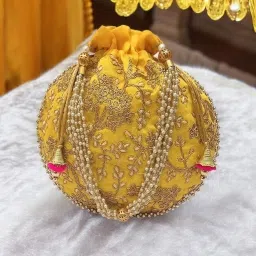 Women Yellow Potli-image-97