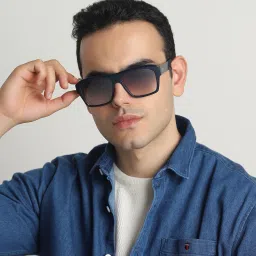 idee Gradient Retro Square Sunglasses (57) image 5