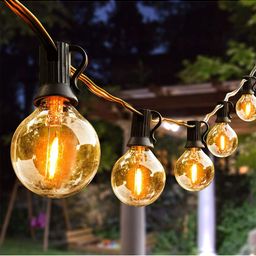 XERGY White 26 Pieces Edison Bulb Outdoor String Lights- 7 m-22