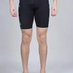 NEVER LOSE Men High Waist Swim Bottoms-image-41