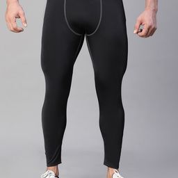 ATHLISIS Men Mid-Rise Anti Odour Training or Gym Tights-image-100