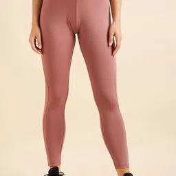 Sweet Dreams Women Peach-Coloured Ankle Length Tights-image-21
