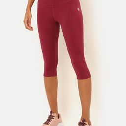 cultsportone Women All Day High Rise Solid 3/4th Tights-picture-21